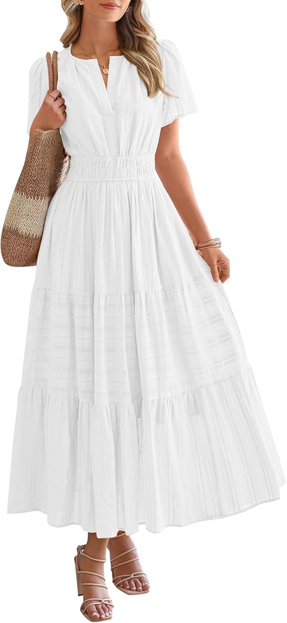 Rosie’s Boho Cotton Maxi Dress