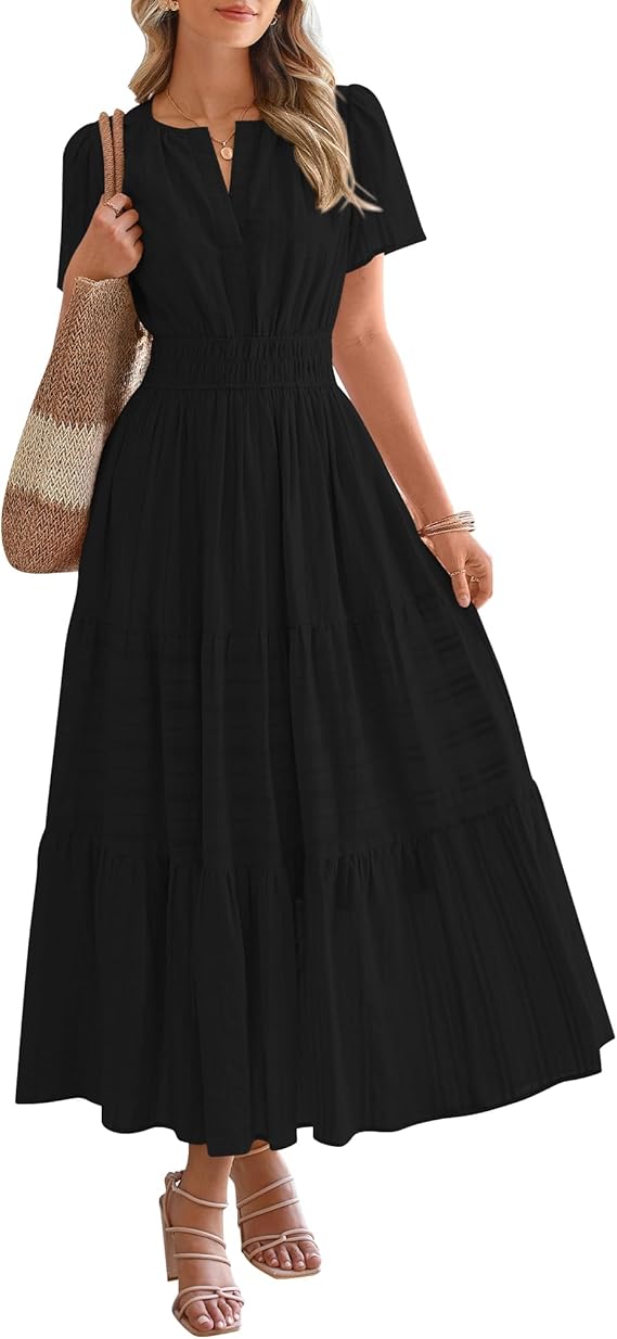 Rosie’s Boho Cotton Maxi Dress