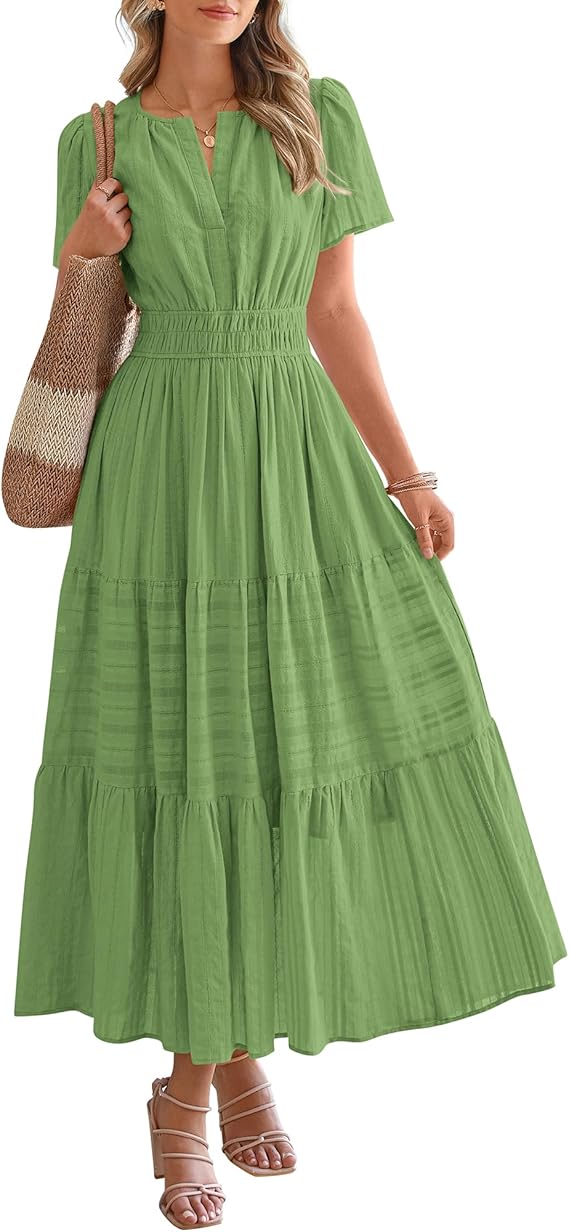 Rosie’s Boho Cotton Maxi Dress
