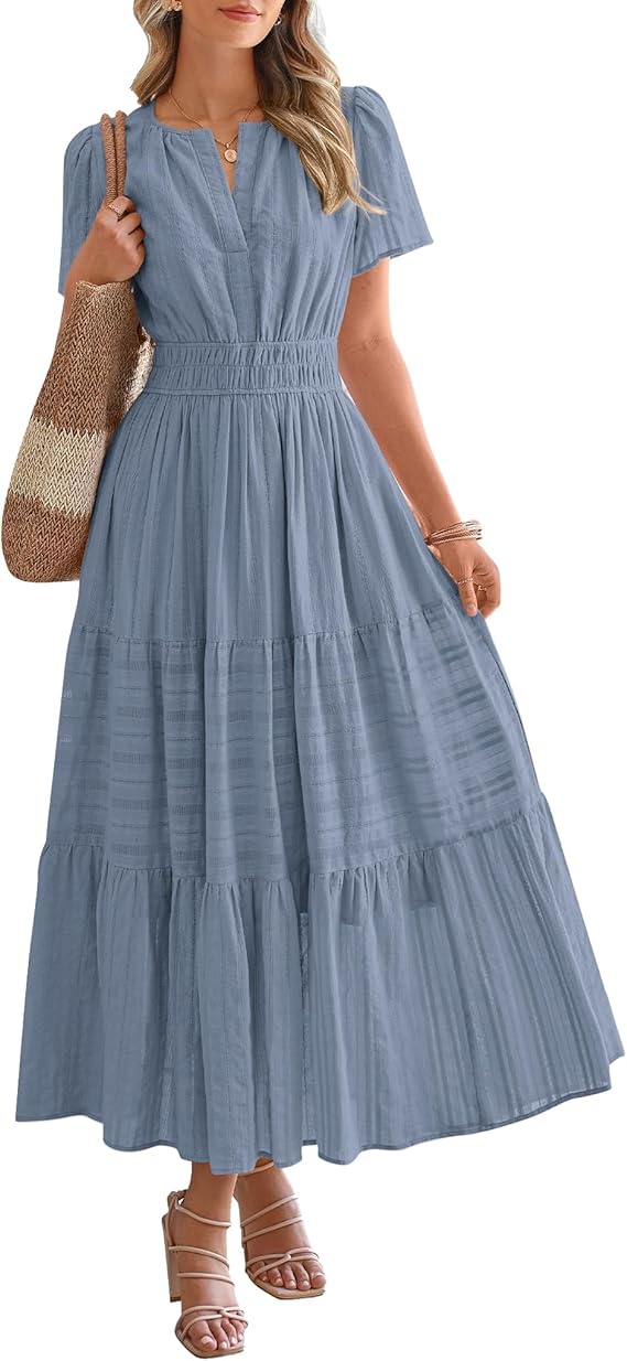 Rosie’s Boho Cotton Maxi Dress