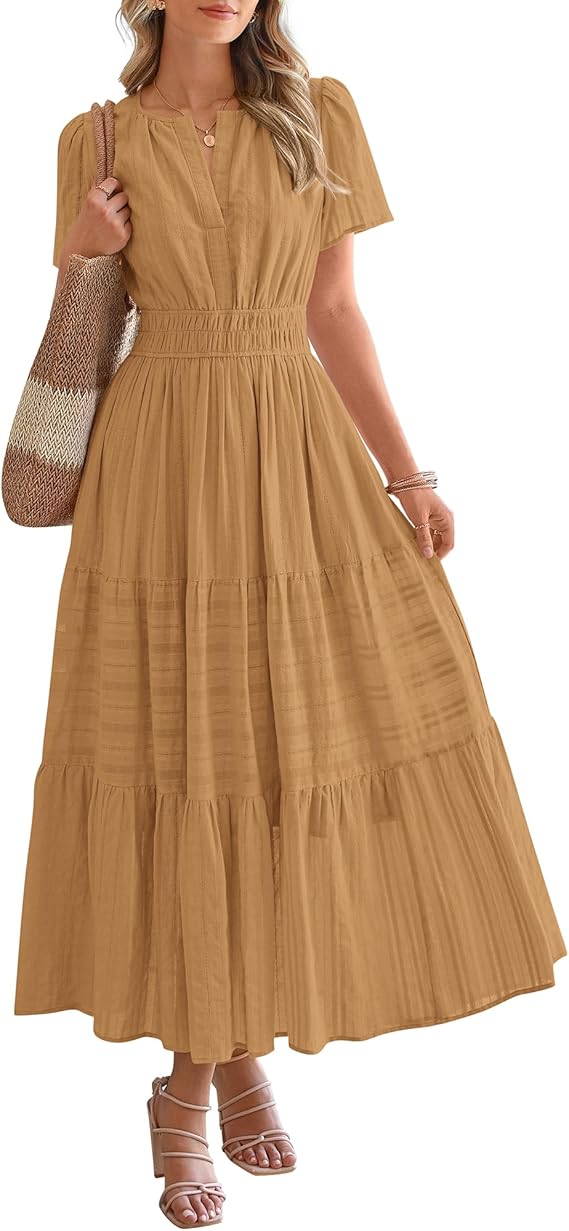 Rosie’s Boho Cotton Maxi Dress