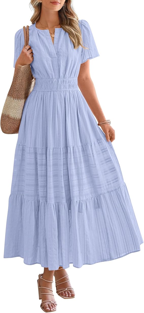 Rosie’s Boho Cotton Maxi Dress