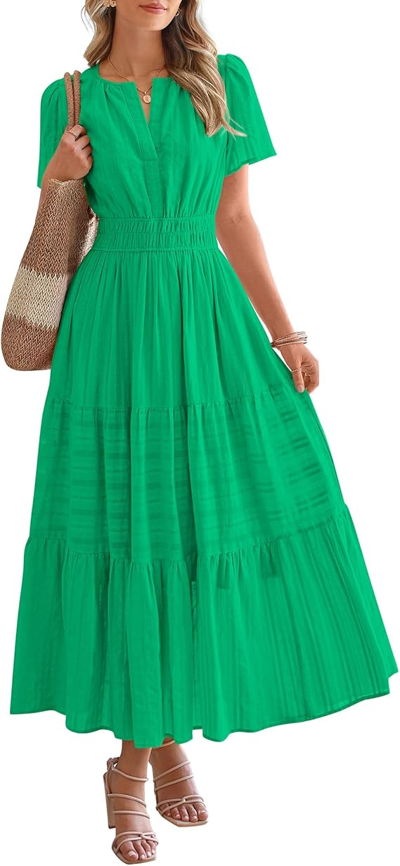 Rosie’s Boho Cotton Maxi Dress
