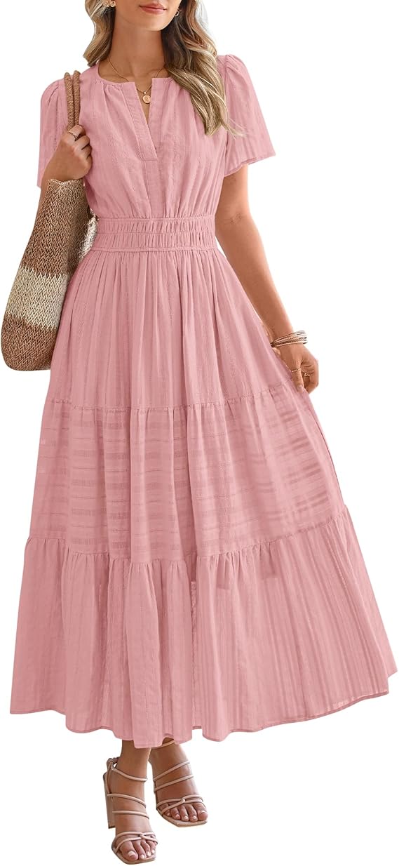 Rosie’s Boho Cotton Maxi Dress