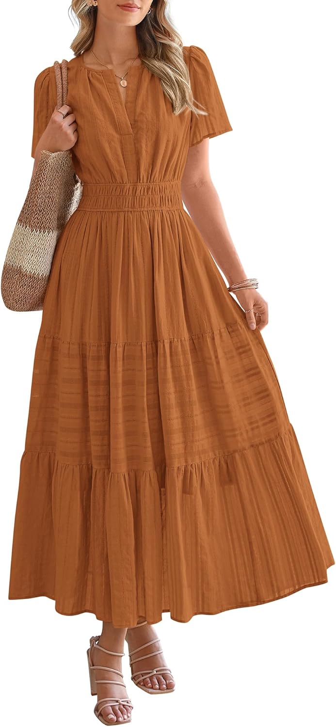 Rosie’s Boho Cotton Maxi Dress