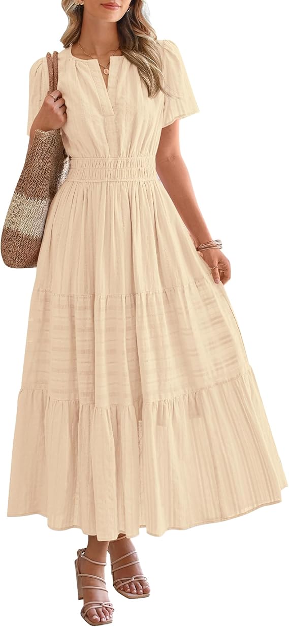 Rosie’s Boho Cotton Maxi Dress