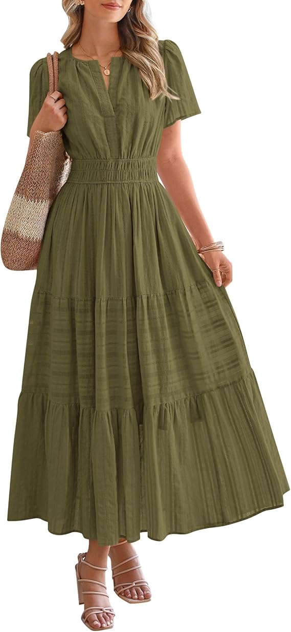 Rosie’s Boho Cotton Maxi Dress