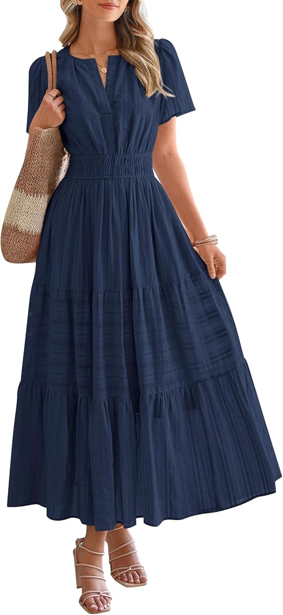 Rosie’s Boho Cotton Maxi Dress