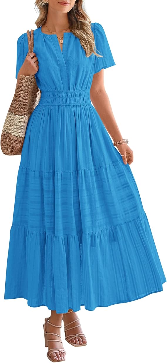 Rosie’s Boho Cotton Maxi Dress