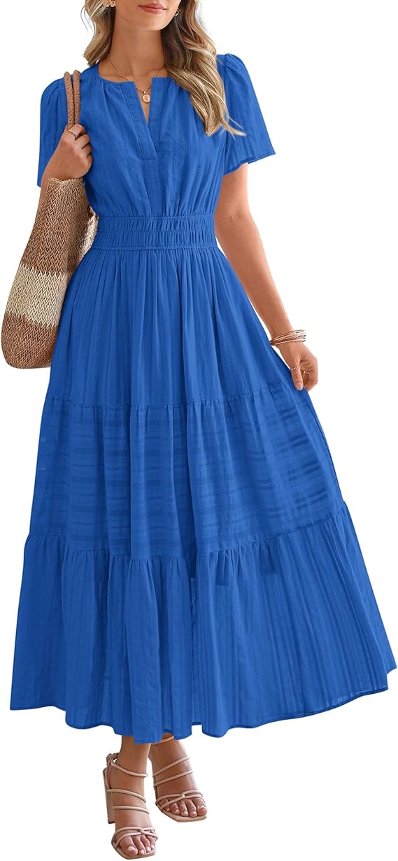 Rosie’s Boho Cotton Maxi Dress